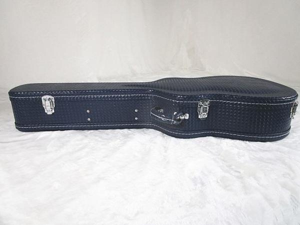 Hot sale Fabric for electric guitar case /Electric Guitars case with yellow tweed hardshell case