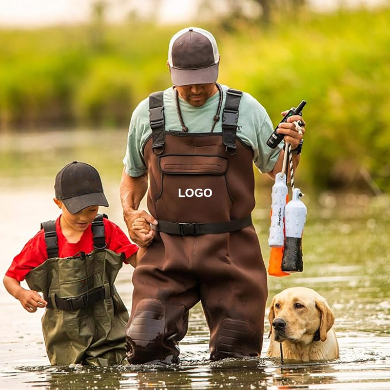Abrasion Resistant Neoprene Waders Windproof Bootfoot Waders Durable For Outdoor Angling Hunting