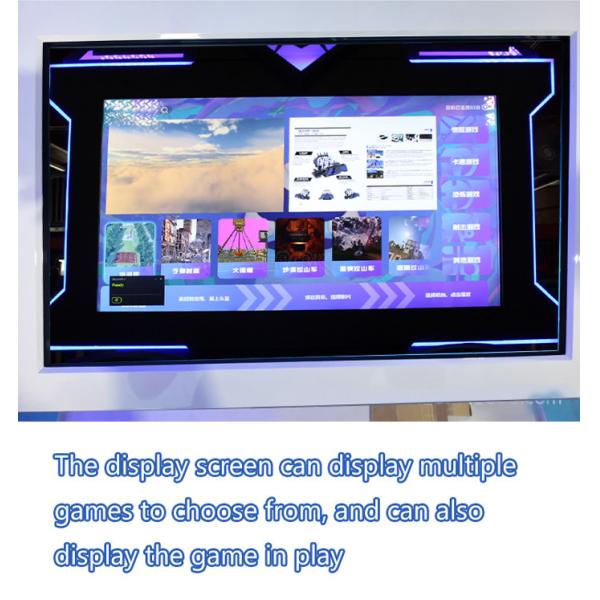 Full Automatic Mode 9D VR Cinema Spaceship Interactive Amusement Commercial Equipment