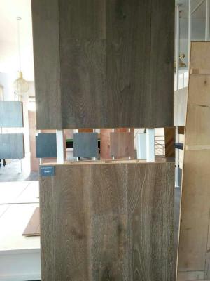 Antique Dark Grey European Oak Big Board Engineered Wood Flooring