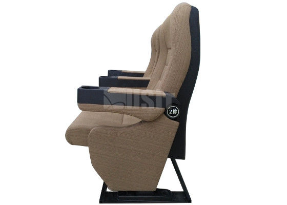 High Back Theater Seating Furniture Chairs Vented Seat Pan Design Commercial Furniture