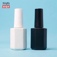 Garrafa vazia de 12 ml de esmalte de unhas Embalagem Vidro Luxo UV Gel Esmalte de garrafa