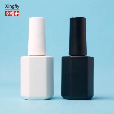 Garrafa vazia de 12 ml de esmalte de unhas Embalagem Vidro Luxo UV Gel Esmalte de garrafa