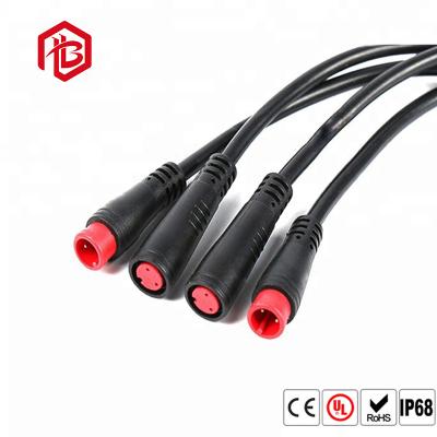 Conector fêmea masculino impermeável elétrico da bicicleta M8 IP65