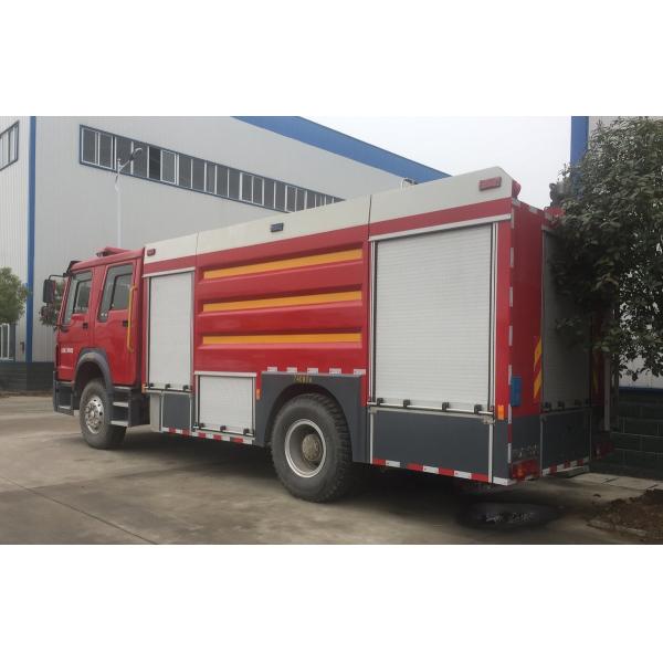 Brand New Heavy Duty 4X2 8000L Motor de incêndio de espuma de água
