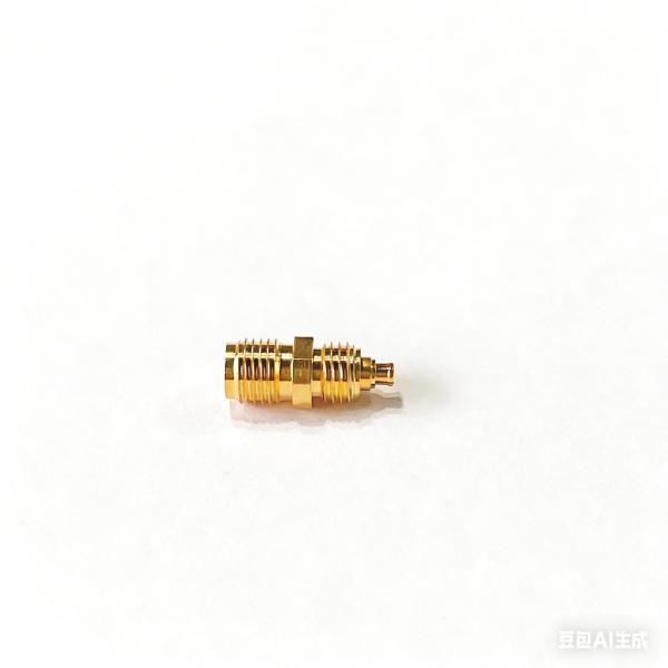 DC-40GHz Gold Plated Brass RF Adapter 2.92mm Female To SMPM Female RF Connector Adapter