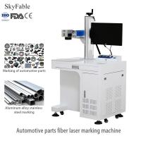 Machine de marquage laser à fibre permanente, machine de gravure laser SS en alliage d'aluminium