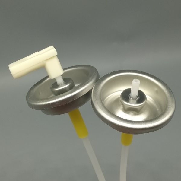Válvula dosificadora de vástago de plástico para ambientadores en aerosol en dispensadores automáticos de fragancia