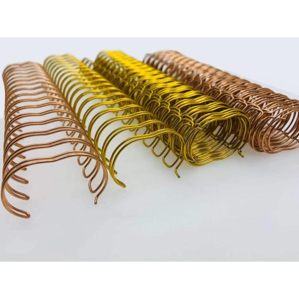 塗られるナイロンはA4 A5のノートのための金属線Oの結合を