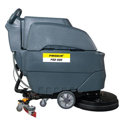AMTEK Garage Floor Scrubber Walk Behind Cleaning Machine 170kg