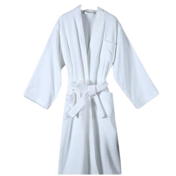 Traje de baño de algodón de hotel Hipoalergénico y suave de longitud media Traje de noche para adultos
