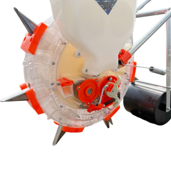 Manual Seeder Machine Hand Push Sower Efficient Seed Planter For Farm Planting