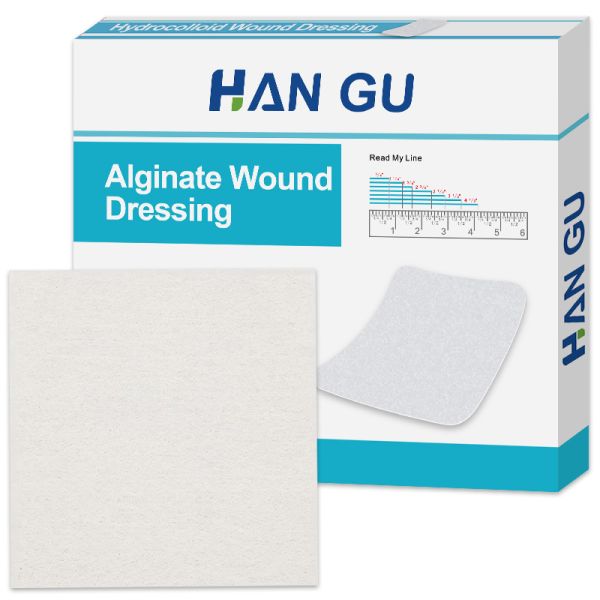 High Absorbency Calcium Alginate Dressing 10x10 For Hospital Wound Care