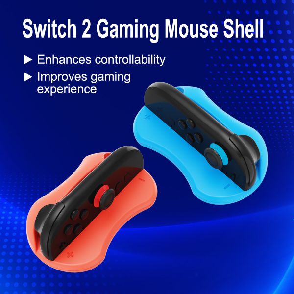 2 in 1 Seamless Switch 2 Controller Mouse Adapter 2-in-1 Gaming Mouse for Nintendo Switch 2