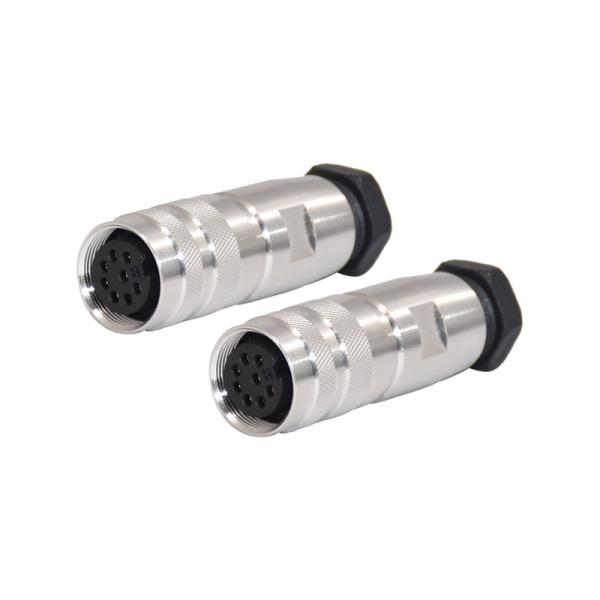 Кабеля экрана соединителя Pin PA66 M16 14 штепсельная вилка водоустойчивого мужская и гнездо заднего держателя женское