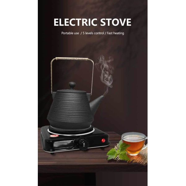 Countertop Square Shape Portable Mini Hot Plate Electric Stove Single Burner