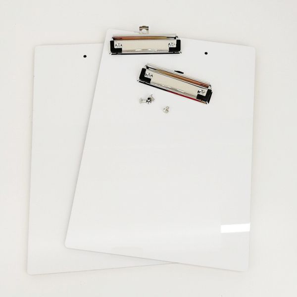 Double Sided Printing A4 6mm Sublimation Blanks MDF Wooden Clipboard
