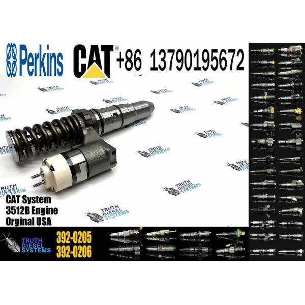 3500B Series 392-0205 20R-1269 AAECT03094 Diesel Fuel Injector Assy 3920205 20R1269 Injector GP for CAT 3508 3512 3516 Engine