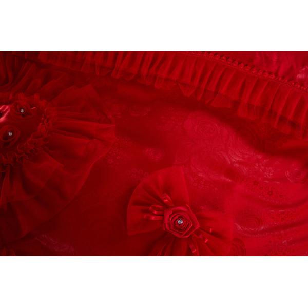 60 Count High End Шнурка Постельное белье Jacquard ткань Королева 100% органического хлопка листовки наборы