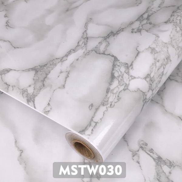 Interiors Homes Marble Wallpaper PVC Vinyl 3D Waterproof Wall Decor for Home Decoration Roll Size 0.6*100m