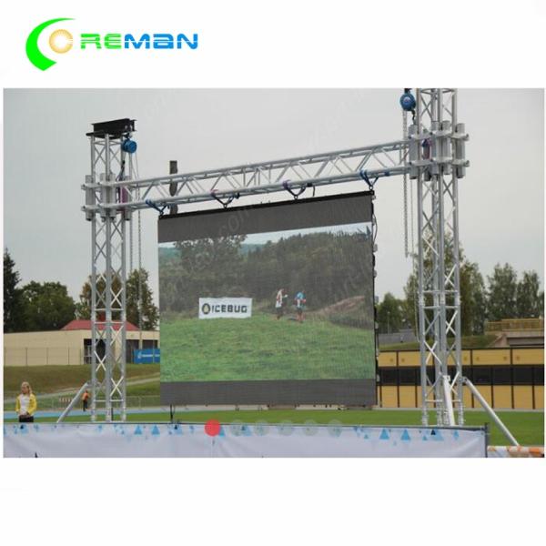 P4 RGB Mobile LED Screen Hire Stage Rental Advertising 512X640 Or 512X512 Available
