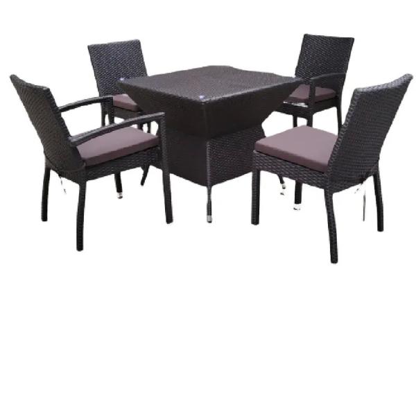 Hot selling good price modern outdoor dining set patio table restaurant tables and chairs---6231