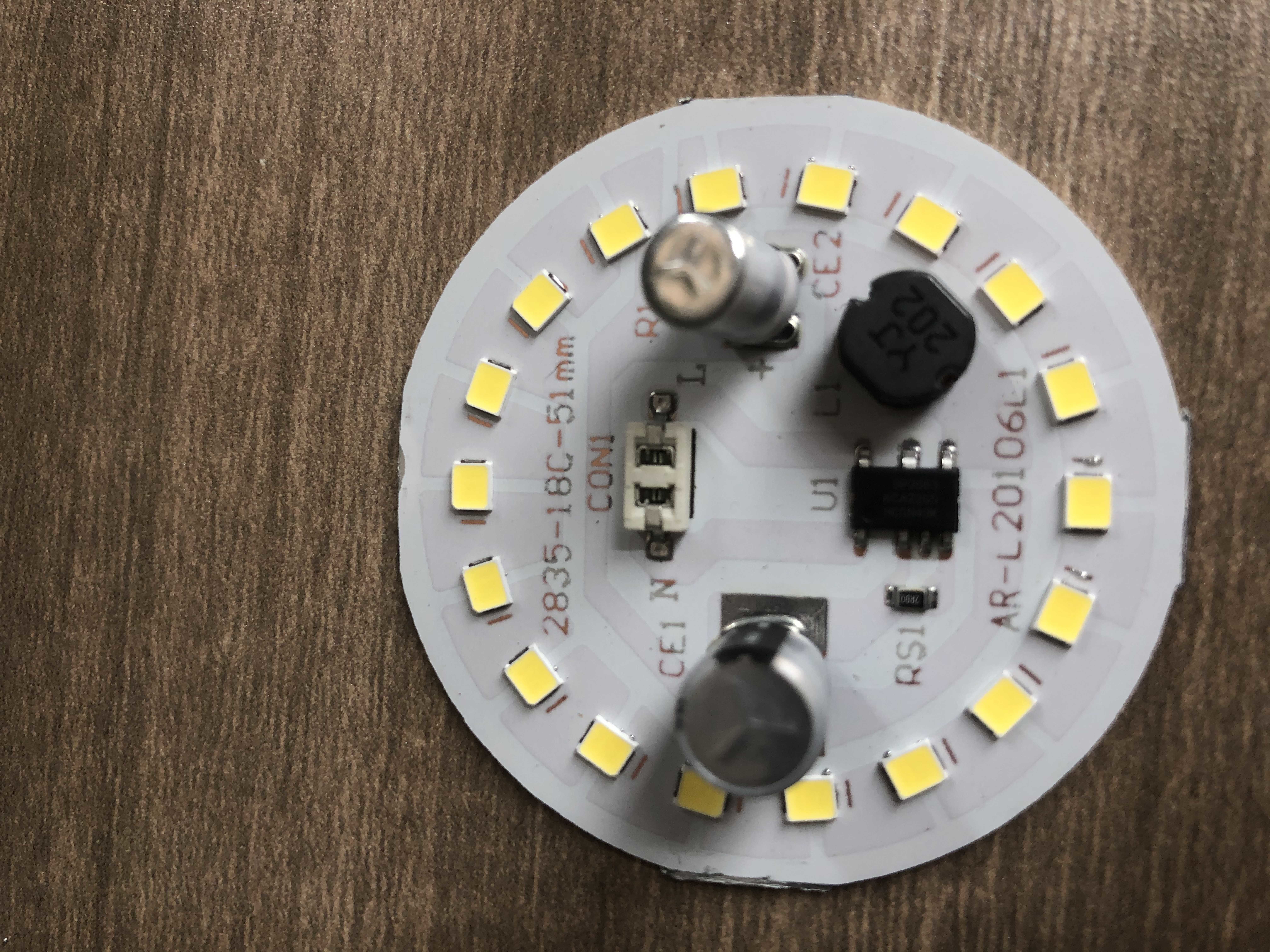 Алюминиевая лампа шарика монтажной платы DOB PCB Smd освещая 9W 12W 30W 40W 50W