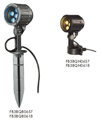 3 - в - света 1 пятна ландшафта СИД с цветом w шипа 6 * 2 PVC одиночными или RGB