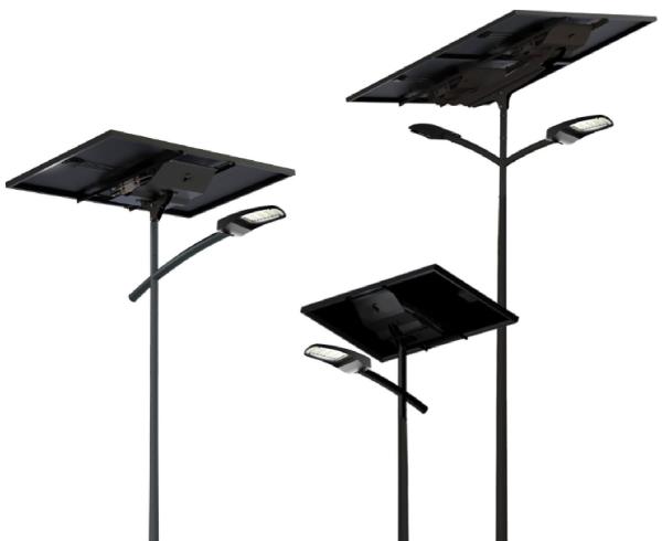 Luzes de rua postas solares de IP65 12V 6000K 8700LM 150WP