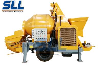 15-30m3/H Mobile Combined Portable Concrete Pump Trailer Mounted Concrete Pump