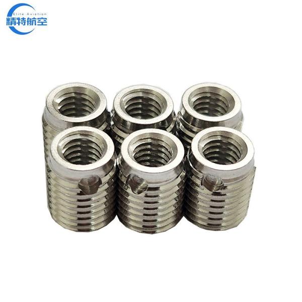 Thread Accuracy 6h Stainless Steel SS304 Brass Insert with Circular Hole Self-Tapping Insert Nut M12 Easy to Install