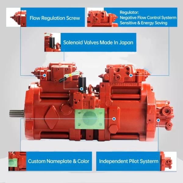 K3V K5V Excavator Hydraulic Piston Pumps K3V63 K3V112 K5V80DTP