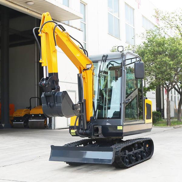 22,1 kilowatts de capacité de seau CE de Mini Excavator de ³ de 0,1 m ont approuvé le petit bêcheur compact