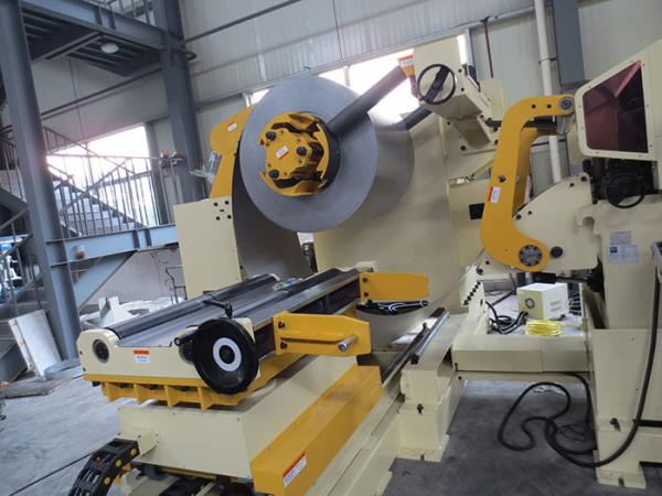 Automatic NC Servo Coil Feeder Straightener Uncoiler Auto Parts Production Line