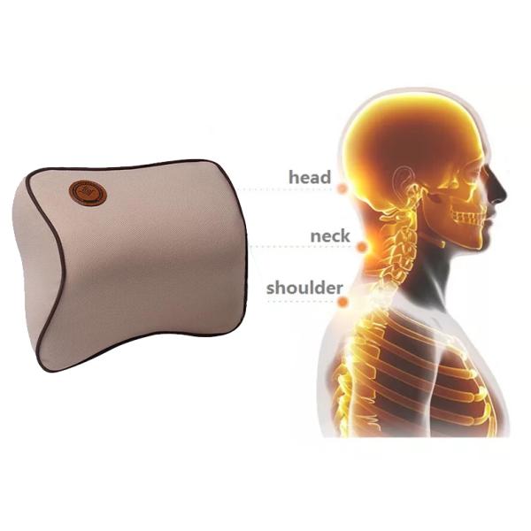 Car Lumbar Support Back Cushion Headrest Neck Pillow Kit for Seat Cushion Memory Foam