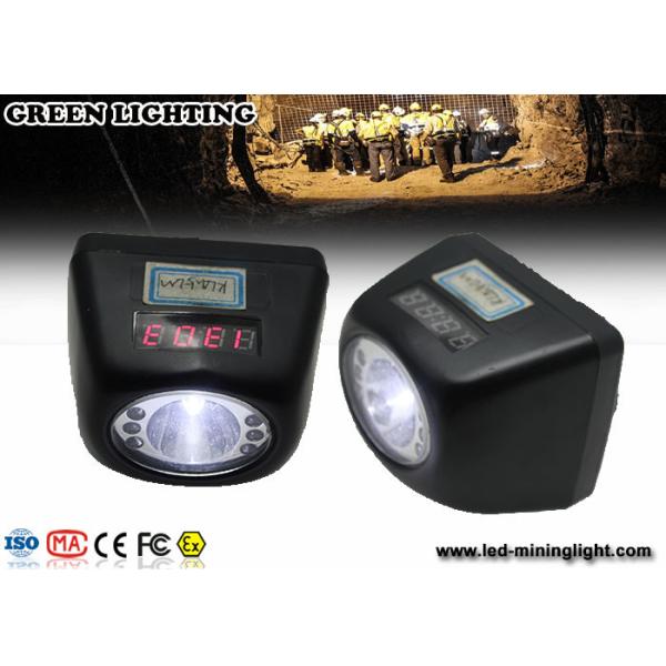Portable IP68 4.5ah Battery Coal Miner Hard Hat Light 4500 Lux Strong Brightness
