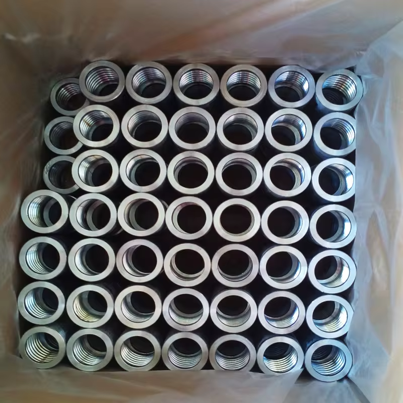 Galvanized Steel Hydraulic Hose Crimp Ferrules High Pressure Rubber Hose Assembly