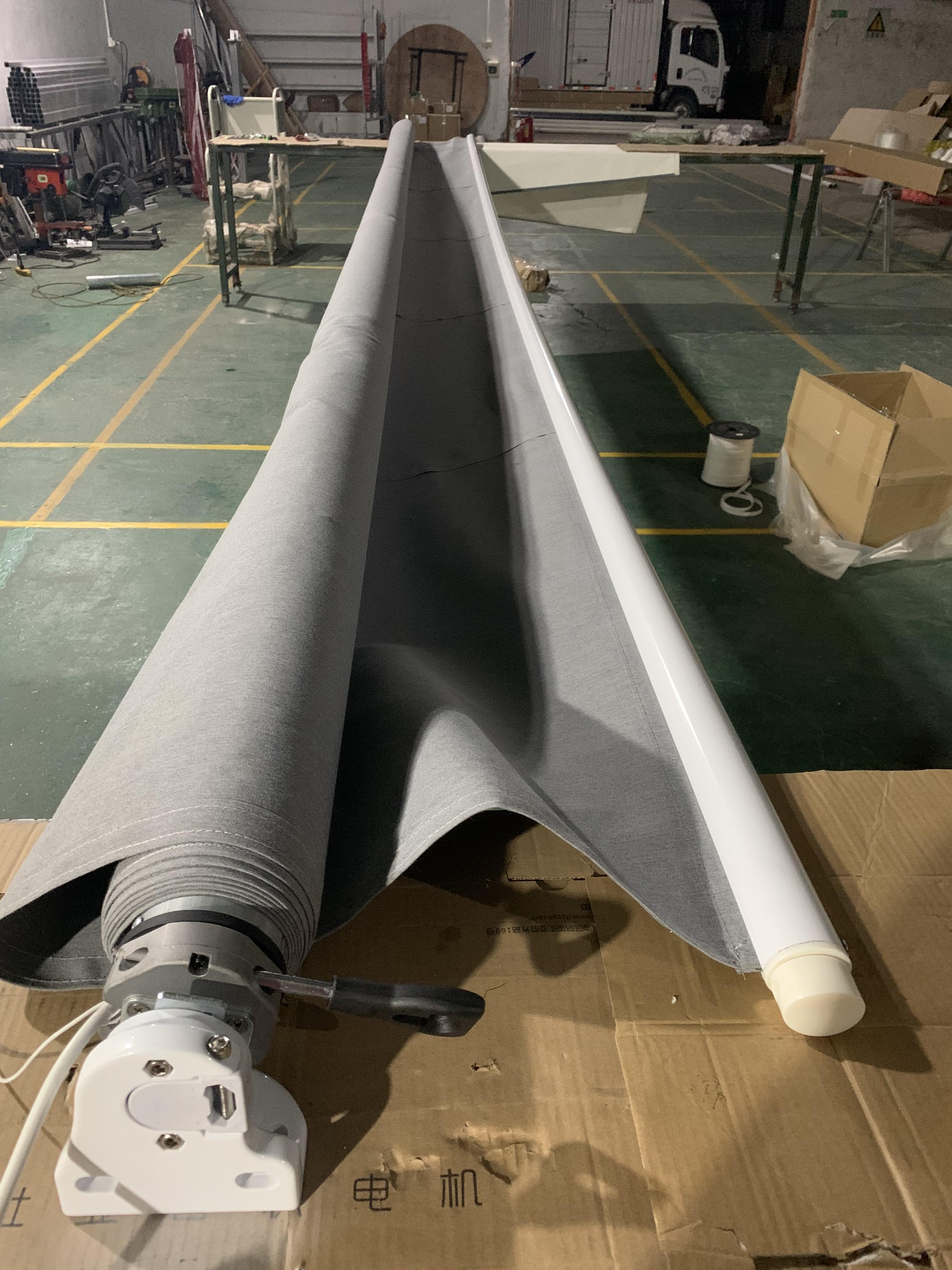 Aluminum Drop Arms Manual Retractable Window Awning/ Commercial Awning