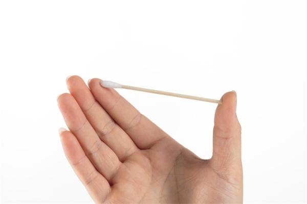 Daily Draw 80mm Medical Cotton Swabs Wooden Stick