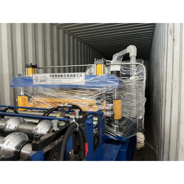 крен панели крыши толщины 0.3mm трапецоидальный формируя машину, высоту PPGI 28mm настилая крышу машина завальцовки листа