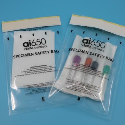 Sterile AI 650 Multi-Use Specimen Collection Bag Lab Sample Bag