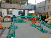 Détachable 100KN support de rouleau de câble support de rouleau de câble de tambour pour libérer le fil