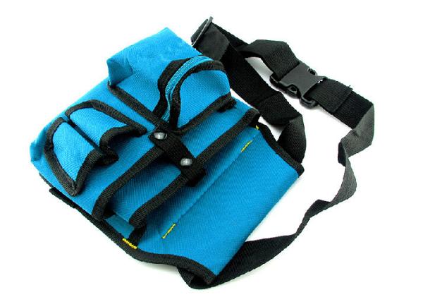 Durable Waterproof Electrician Tool Bag Blue Garden Tool Carrier OEM ODM
