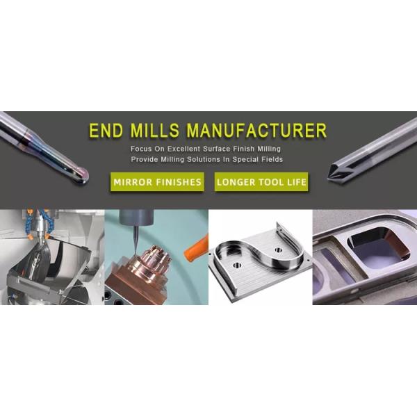 Long Neck End Mill Алюминиевая сплав карбида конечная мельница для зеркальной поверхности