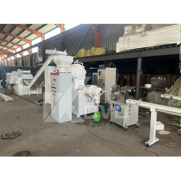 Automatic Soap Making Machine Laundry Toilet Soap Production Line With Mixer, Milling, Plodder, Stamping For Soap Business Factory
