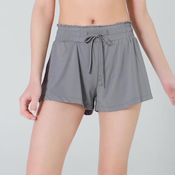 Высоко-талия логотипа изготовителя фабрики OEM изготовленная на заказ свободно замыкает накоротко женщин Breathable идущий фитнес тренировки сетки замыкает накоротко