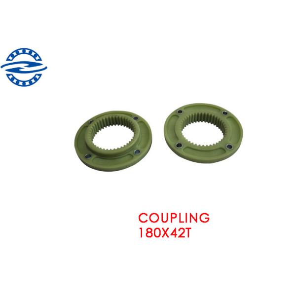 Green Colour Excavator Spare Parts Flexible Rubber Coupling OD 168 MM 25T 3H