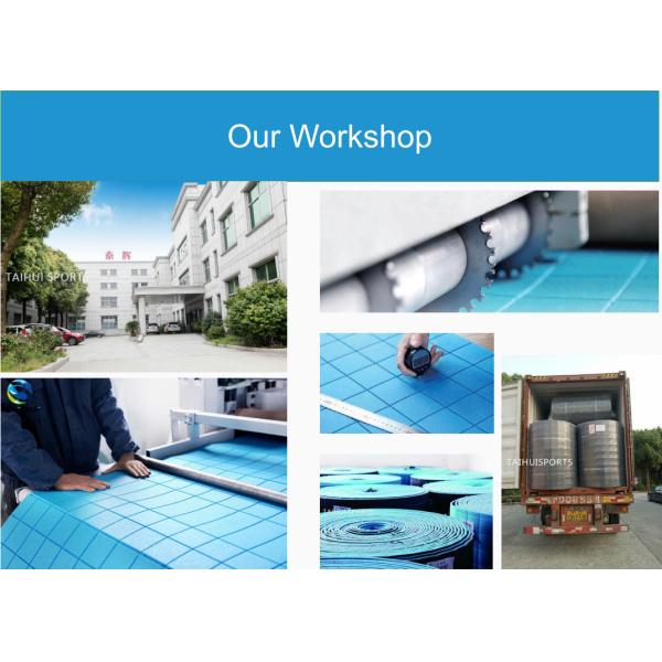 Pad de choque de 8 mm 10 mm 15 mm 20 mm para el retardo de llama del césped artificial