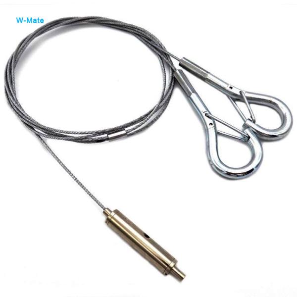 Stainless Steel Suspended Wire Ceiling Lighting System Kit