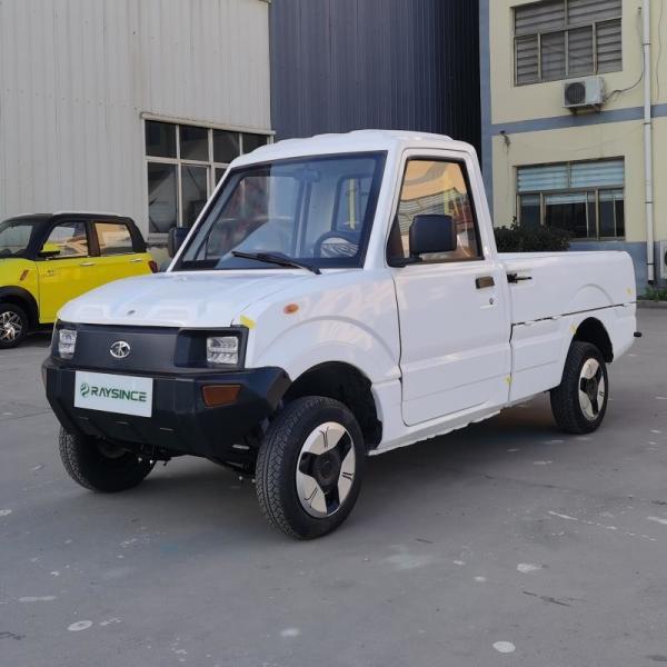 China cheap price electric pick up truck 2 seats customized color pick up electric car with 4 wheels